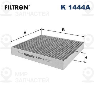 Фильтр, воздух во внутренном пространстве FILTRON K1444A