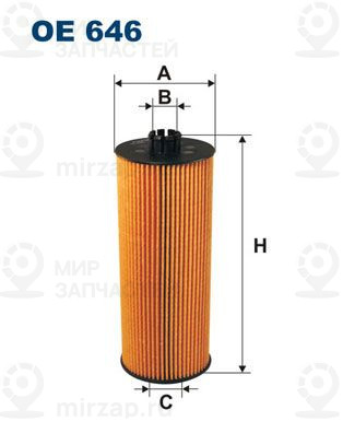 Запчасть FILTRON OE646