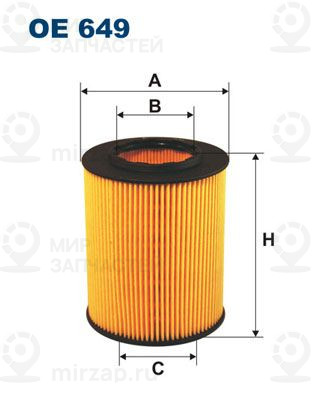 Запчасть FILTRON OE649