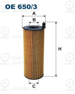 Масляный фильтр FILTRON OE6503