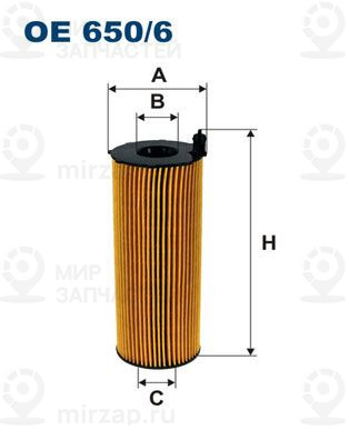 Запчасть FILTRON OE6506