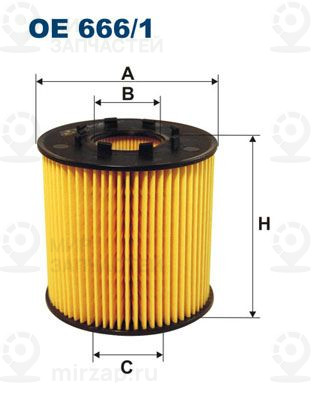 Запчасть FILTRON OE6661