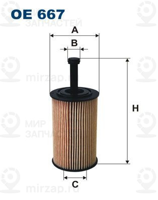 Запчасть FILTRON OE667