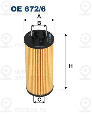 Масляный фильтр FILTRON OE6726