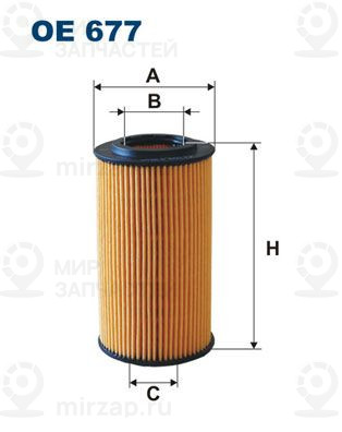 Масляный фильтр FILTRON OE677