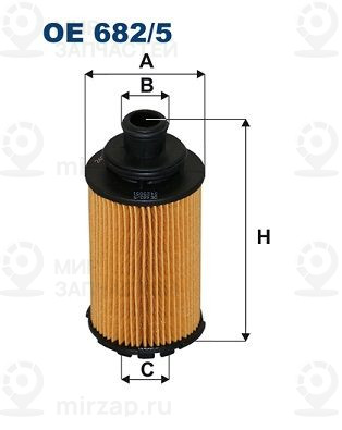 Масляный фильтр FILTRON OE6825