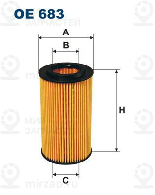 Масляный фильтр FILTRON OE683