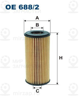 Масляный фильтр FILTRON OE6882