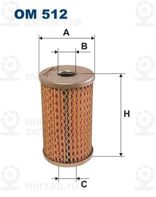 Запчасть FILTRON OM512