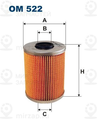 Запчасть FILTRON OM522