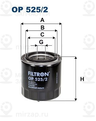 Запчасть FILTRON OP5252