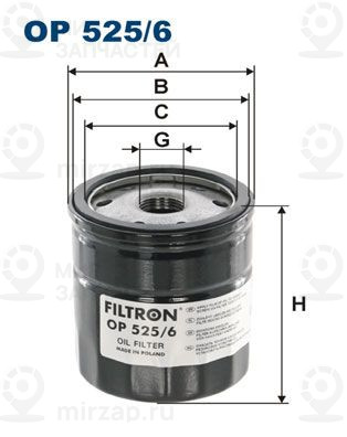 Запчасть FILTRON OP5256