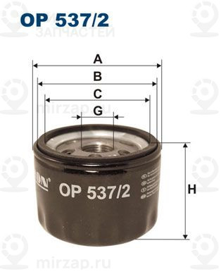 Запчасть FILTRON OP5372