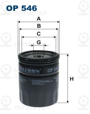 Запчасть FILTRON OP546