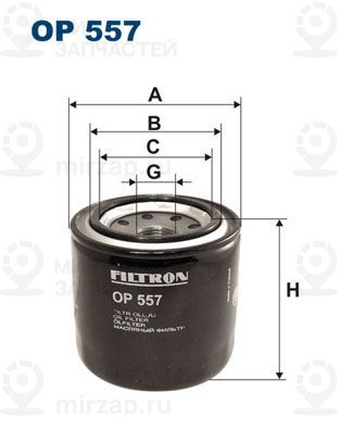 Запчасть FILTRON OP557