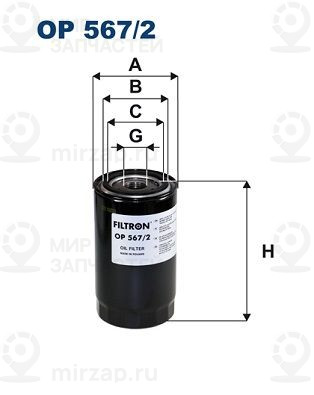 Запчасть FILTRON OP5672