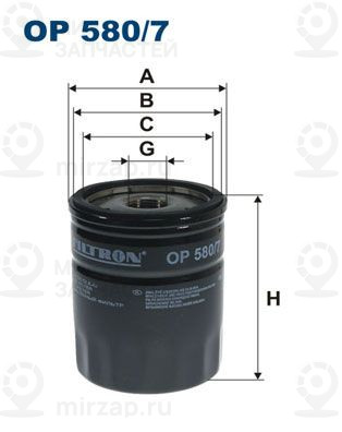 Запчасть FILTRON OP5807