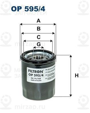 Запчасть FILTRON OP5954