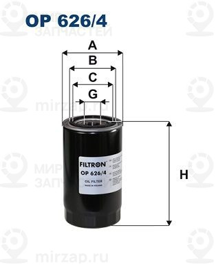 Запчасть FILTRON OP6264