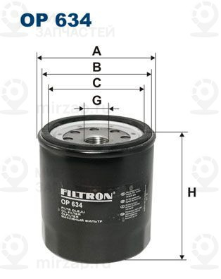 Запчасть FILTRON OP634