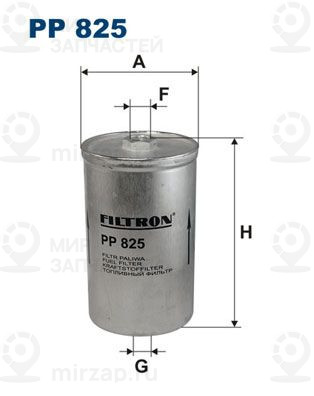 Запчасть FILTRON PP825