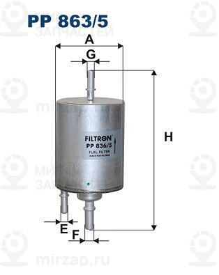 Топливный фильтр FILTRON PP8365
