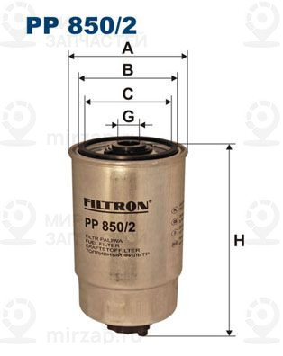 Запчасть FILTRON PP8502