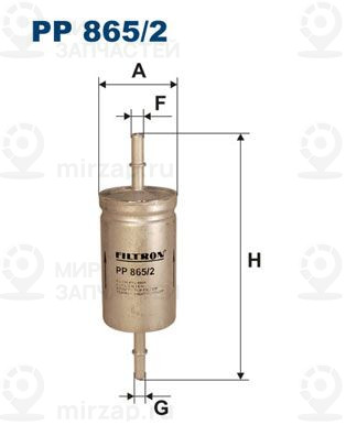 Топливный фильтр FILTRON PP8652