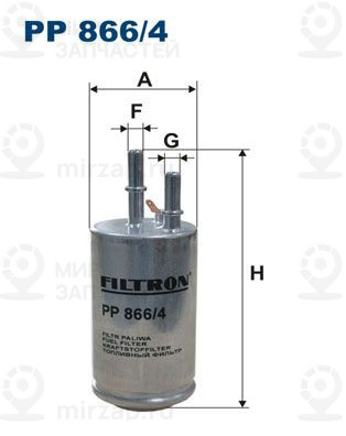 Топливный фильтр FILTRON PP8664