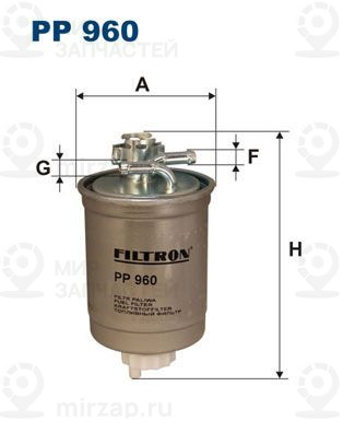 Запчасть FILTRON PP960