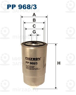 Запчасть FILTRON PP9683