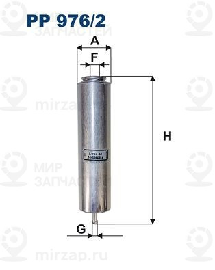 Топливный фильтр FILTRON PP9762