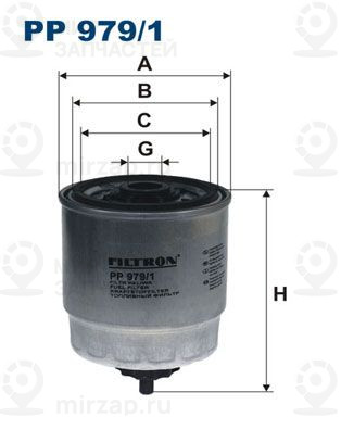 Запчасть FILTRON PP9791