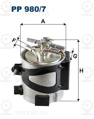 Запчасть FILTRON PP9807