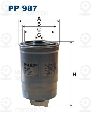 Запчасть FILTRON PP987