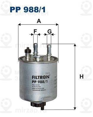 Топливный фильтр FILTRON PP9881