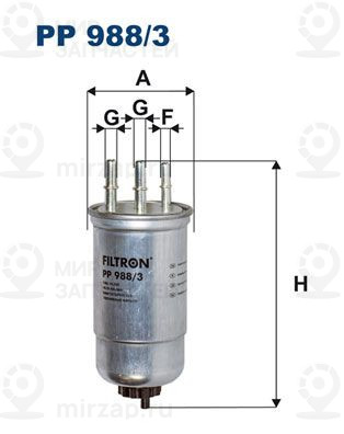 Топливный фильтр FILTRON PP9883