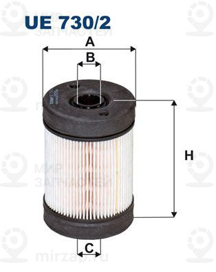 Карбамидный фильтр FILTRON UE 730/2