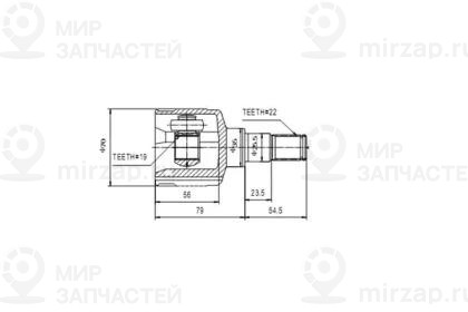 Запчасть AYWIPARTS AW1520030