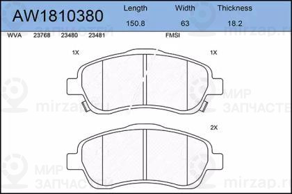 Запчасть AYWIPARTS AW1810380