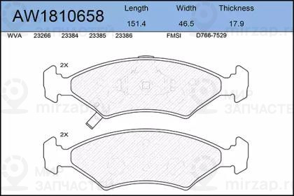 Запчасть AYWIPARTS AW1810658