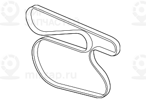 Клиновой рифленый ремень 6PK X 1894 BMW 11287803476