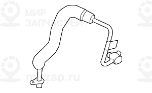 Маслопровод подводящий ! заменен на 11422398509 BMW 11427617534