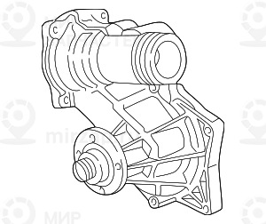 Оборотный насос ож, механический ! заменен на 11510004164 BMW 11510007043