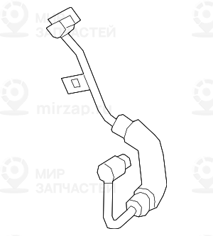 Leitung Turbolader-Zylinderkurbelgehдuse BMW 11538629971