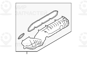 Sauganlage BMW 11618601613