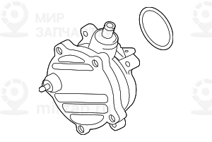 Вакуумный насос! заменен на 11667619388 BMW 11667566291