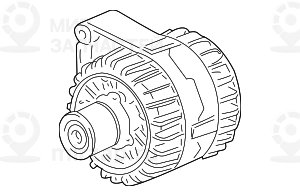 Оборотный компактный генератор BMW 12317541696