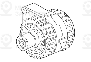 Оборотный генератор 140A BMW 12317551253