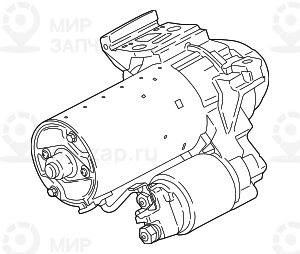 Оборотный Стартер BMW 12418589892